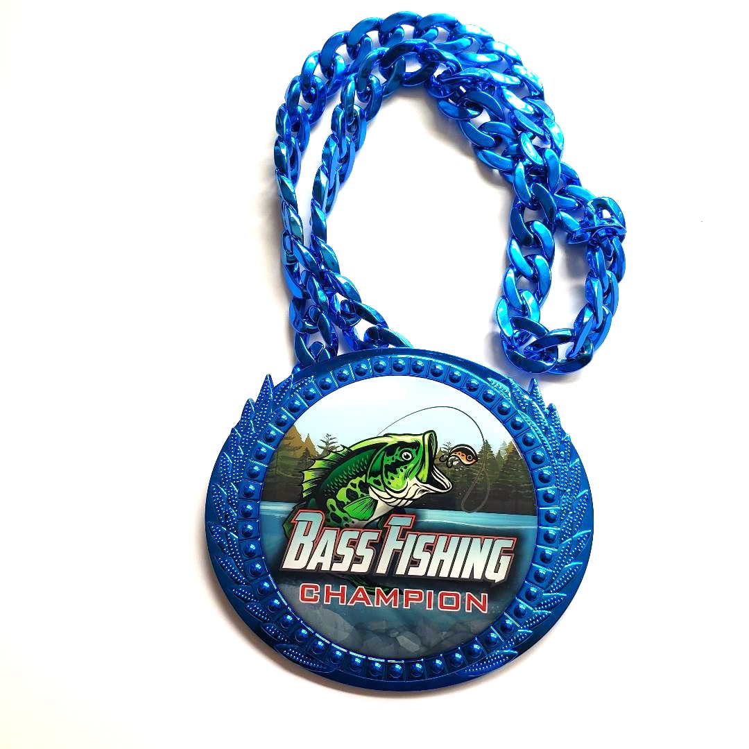 Champ Medallion Custom Mardi Gras Bead